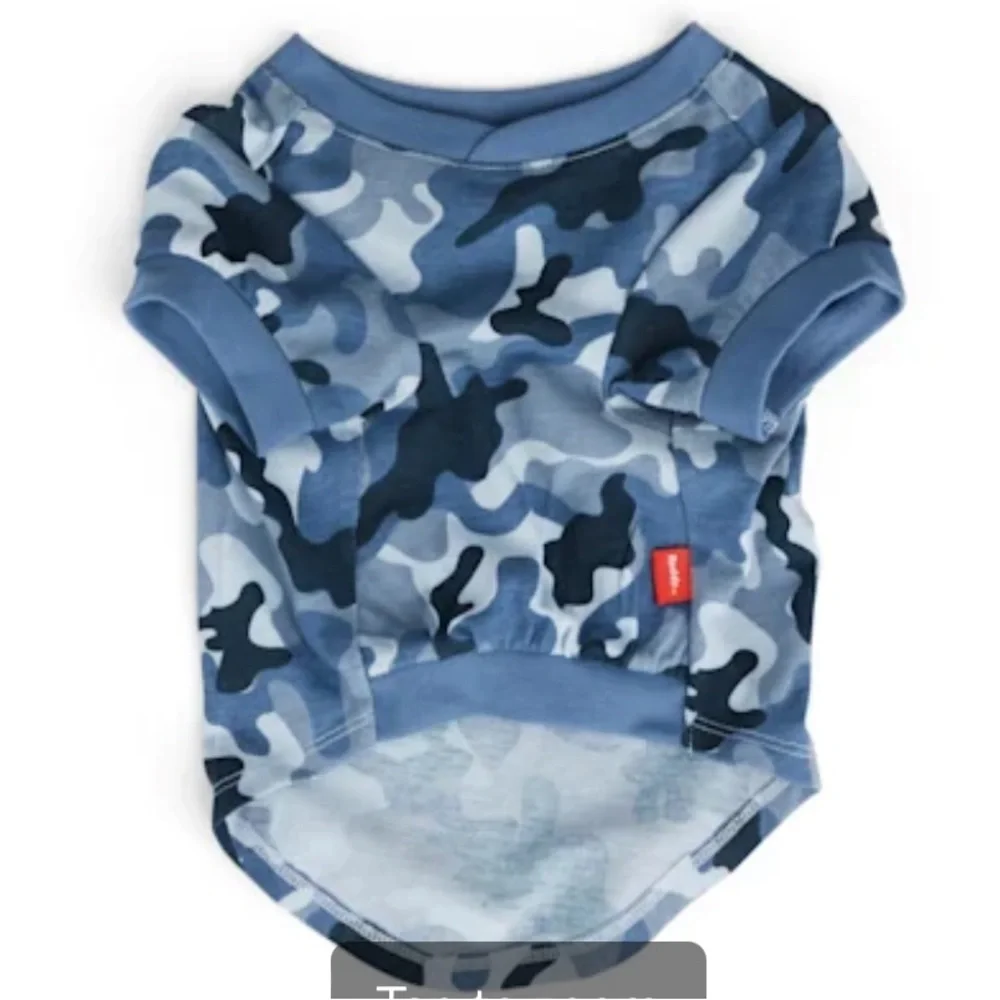 NWT Reddy Camo dog t-shirt L